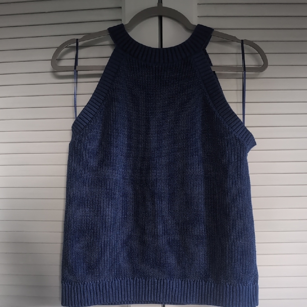 Old Navy Blue Knit Top